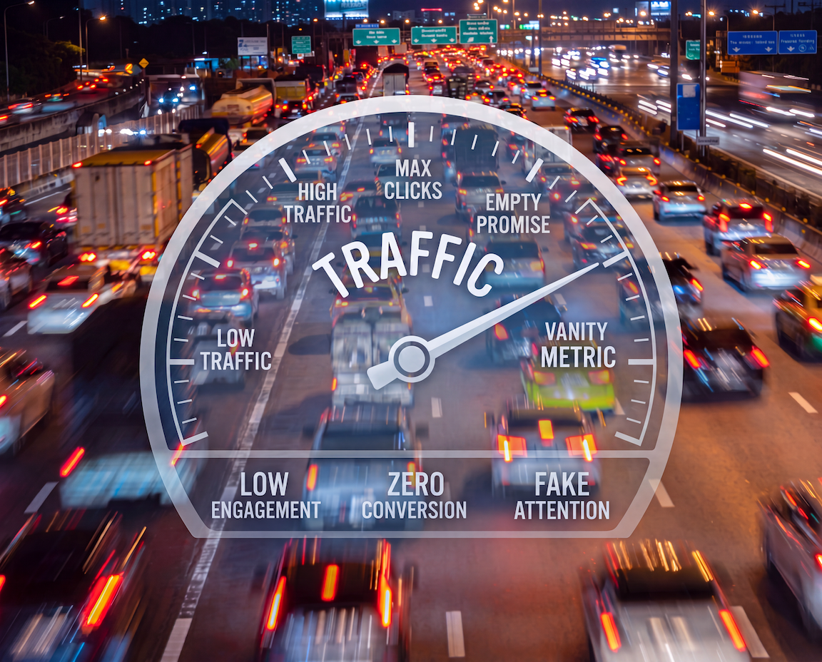 Traffic Is Becoming a Vanity Metric